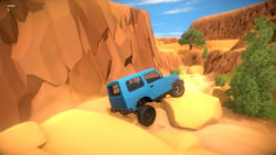 Offroad Horizons: Arcade Rock Crawling