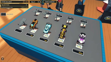 Mini Racer Car Shop Simulator