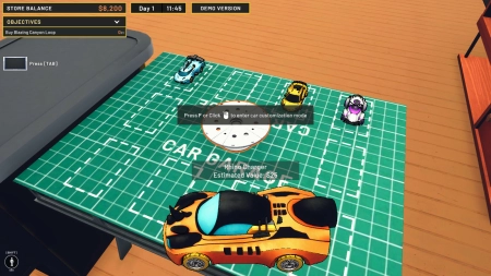 Mini Racer Car Shop Simulator