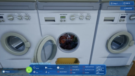 Laundromat Manager Simulator