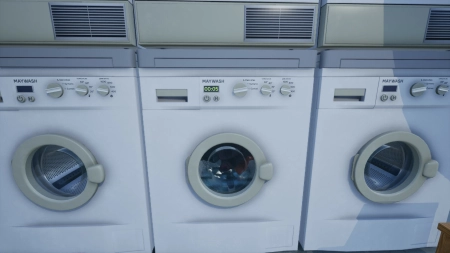 Laundromat Manager Simulator