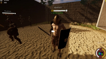 CRIXUS: Life of free Gladiator