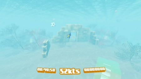 tuna hake's underwater